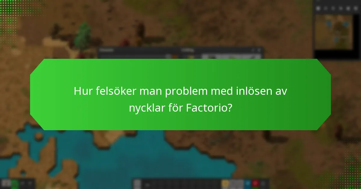 Vilka plattformsbehov har Factorio?