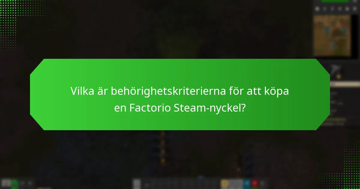 Var kan jag köpa en Factorio Steam-nyckel?