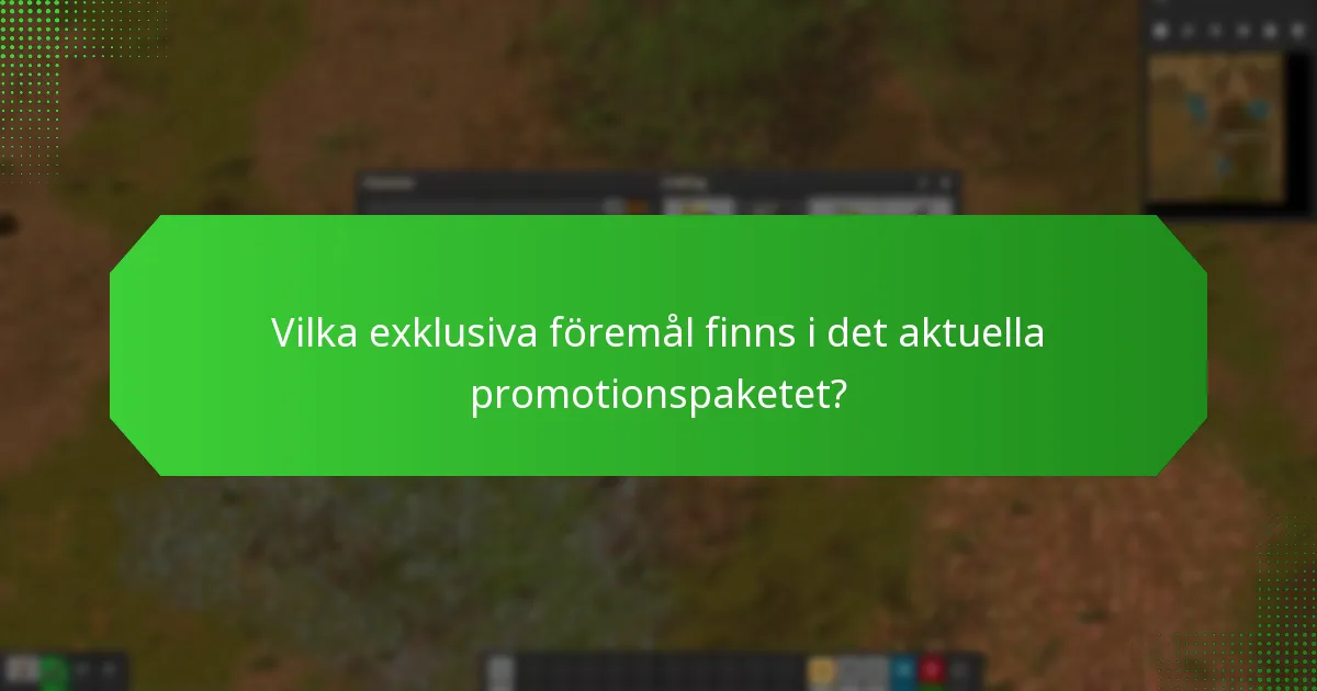 Vilka fördelar finns det med att köpa Factorio Promotionspaketet?